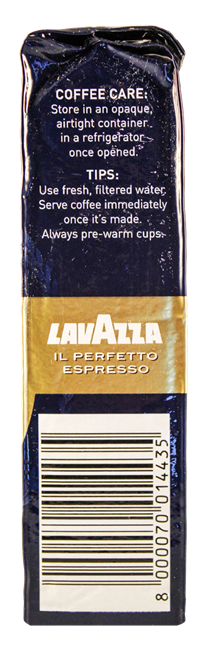 Picture of LAVAZZA TORINO IL PERFETTO ESPRESSO GROUND COFFEE 250g