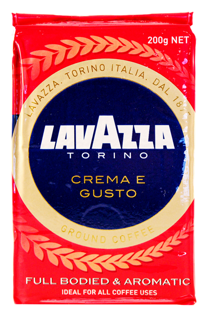 Picture of LAVAZZA TORINO CREMA GUSTO GROUND COFFEE 200g